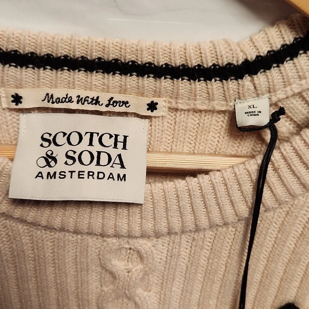 Anthropologie Scotch and Soda Sweater NWT XL